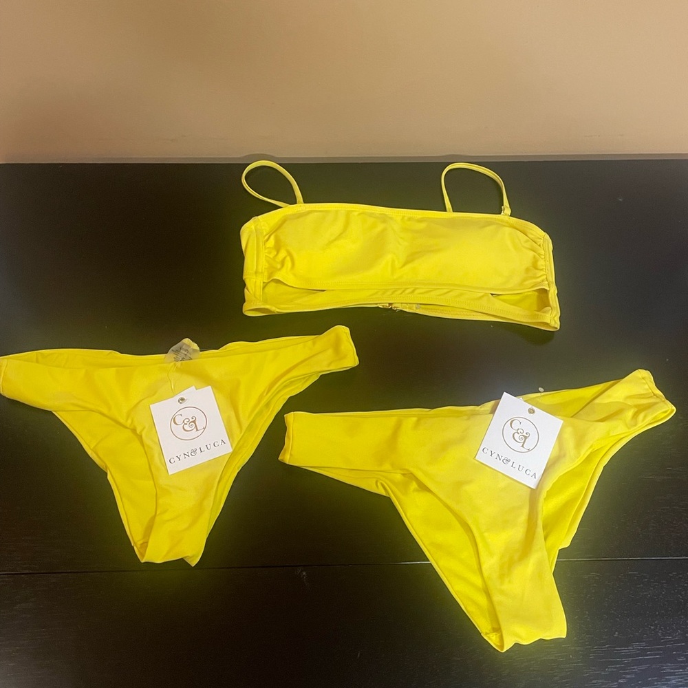 Cyn & Luca swim set